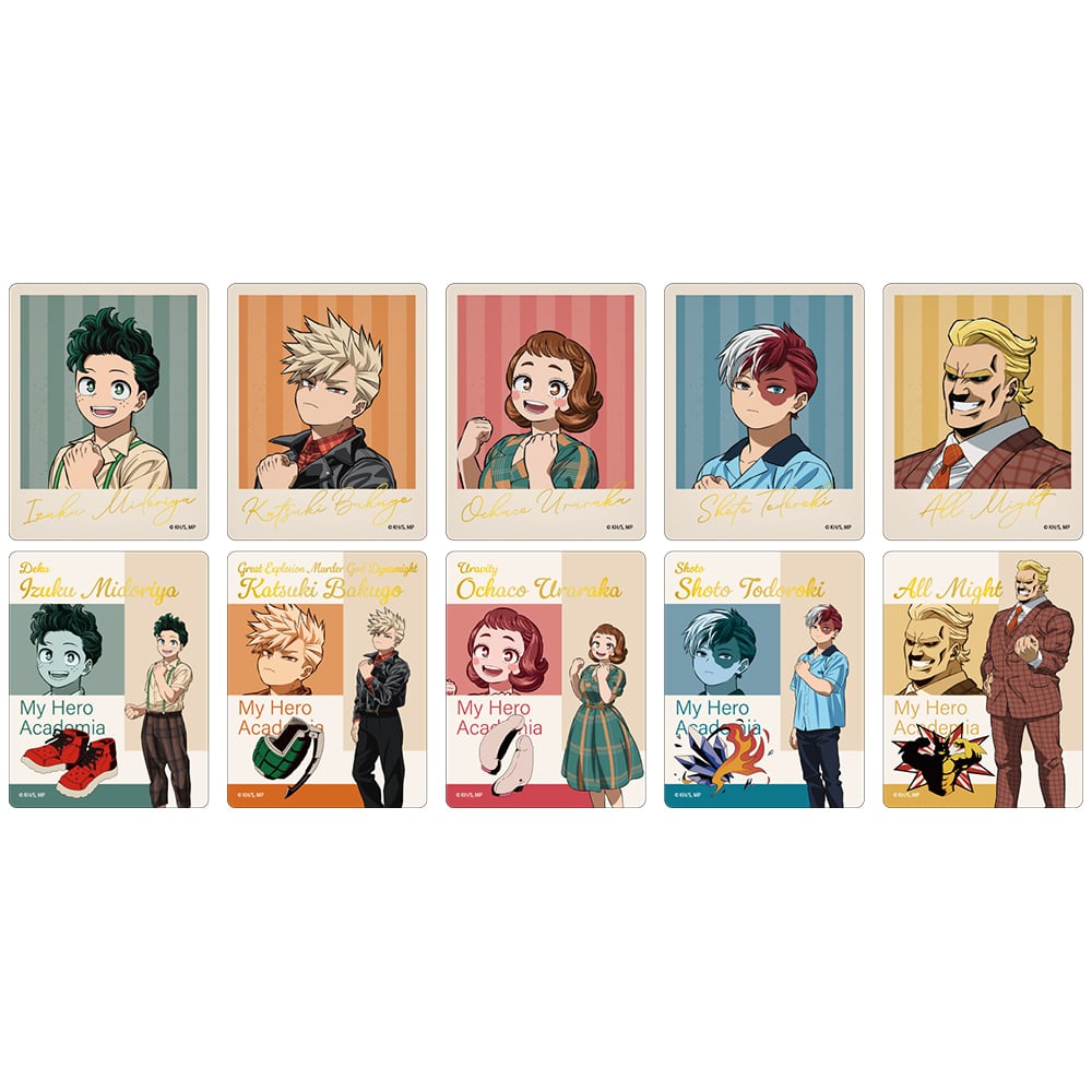 僕のヒーローアカデミア』1巻〜35巻 クリアポスター2部、ラバー