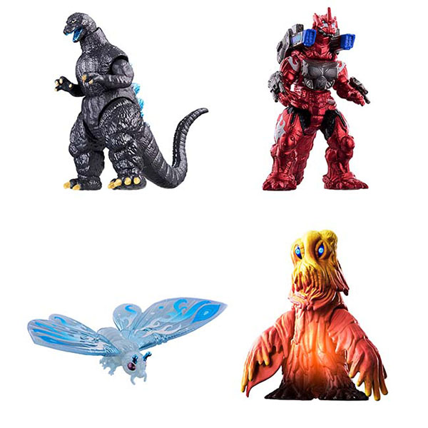 ゴジラ バンダイ1983 3個セット ゴジラ バンダイ1983 3個セット ゴジラ