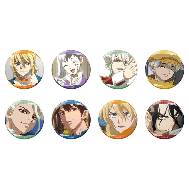 公式オンラインストアDr.STONE トレーディング場面写グリッター缶