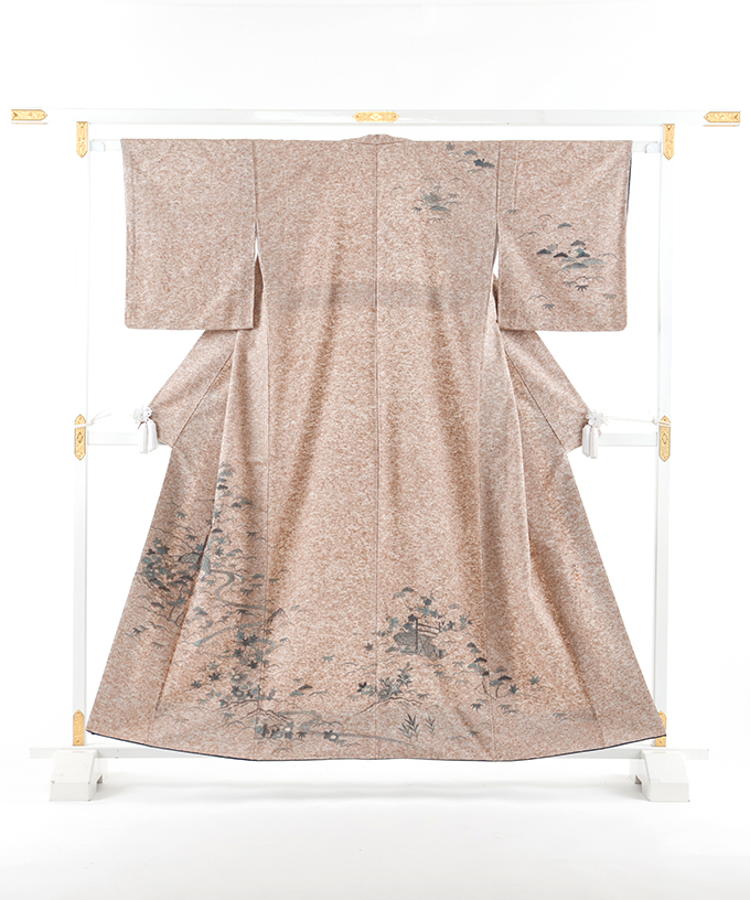 出羽の織座製 ぜんまい紬 訪問着 | 特選きものコレクション