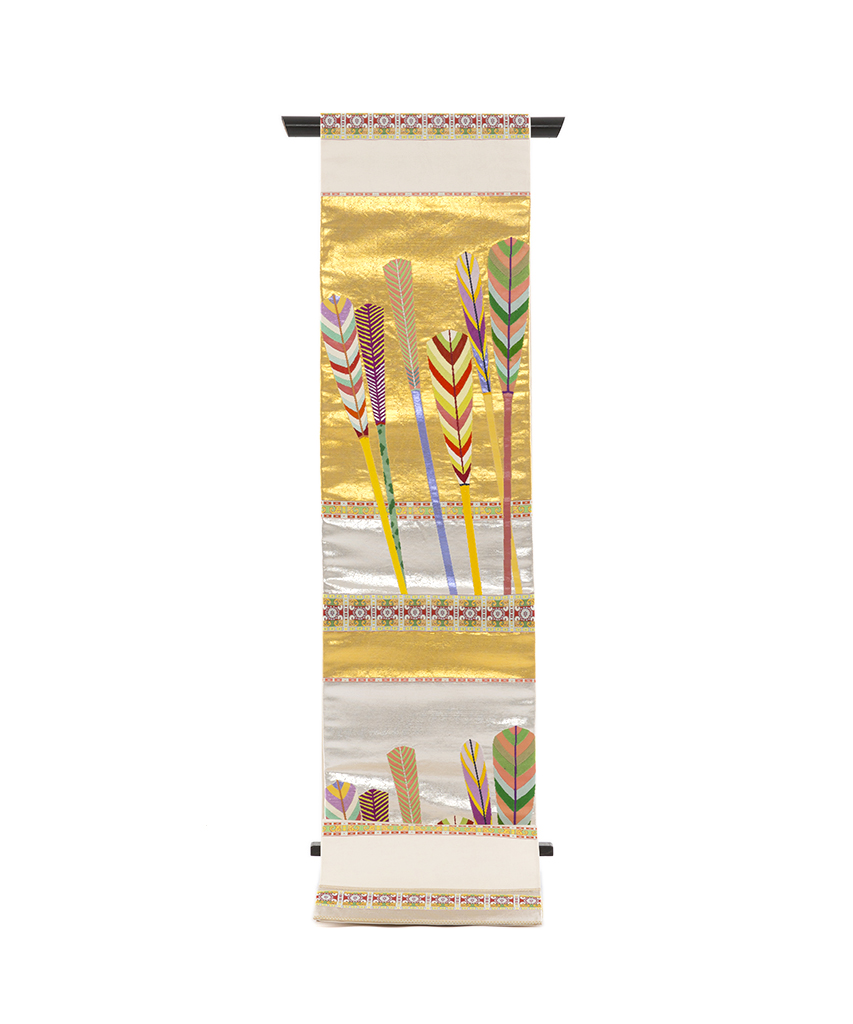 龍村光翔製（二代目 龍村平蔵） 袋帯 「大祝矢」 | 特選きものコレクション