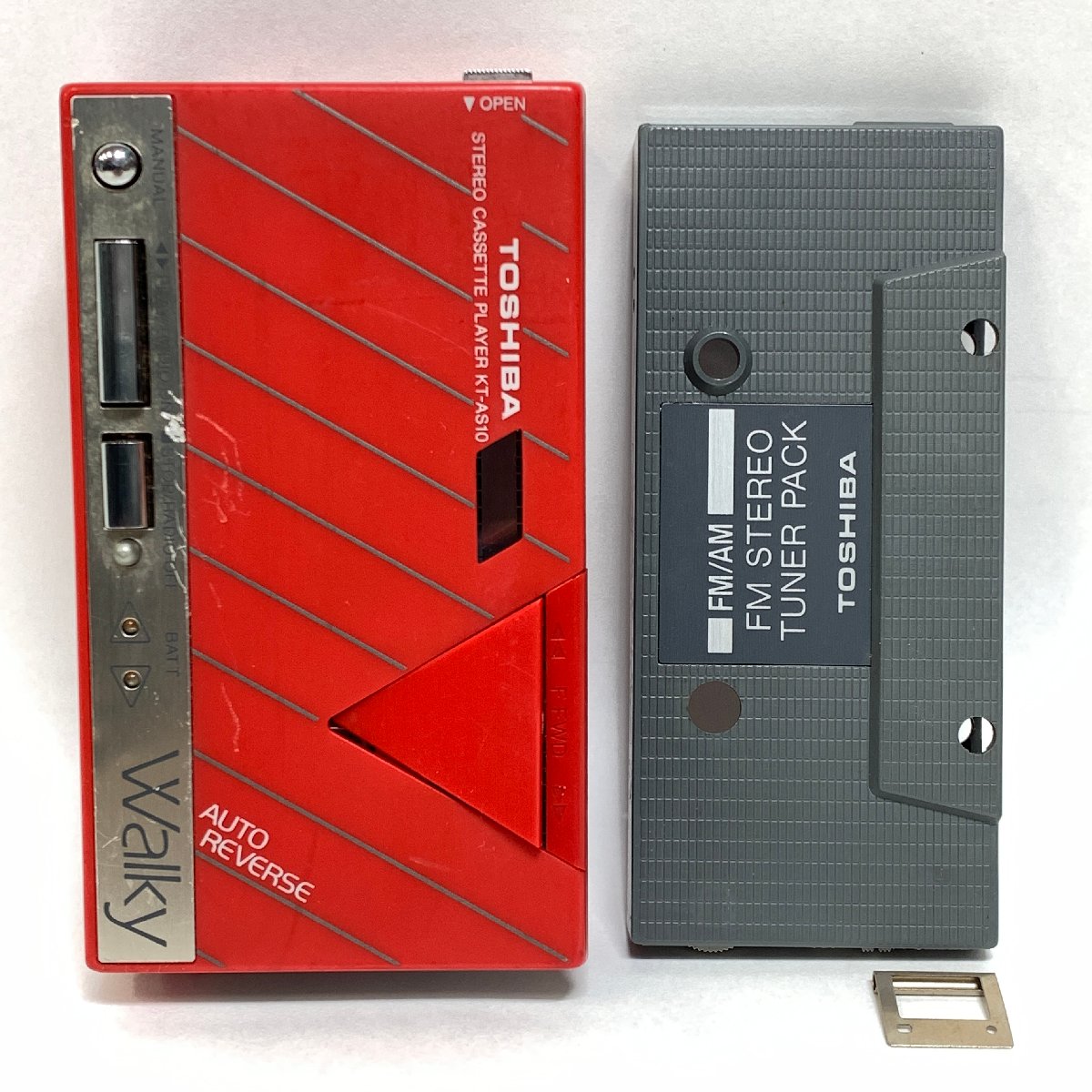 TOSHIBA Walky KT-AS10／RP-AF5 東芝 ステレオカセットプレーヤー AM