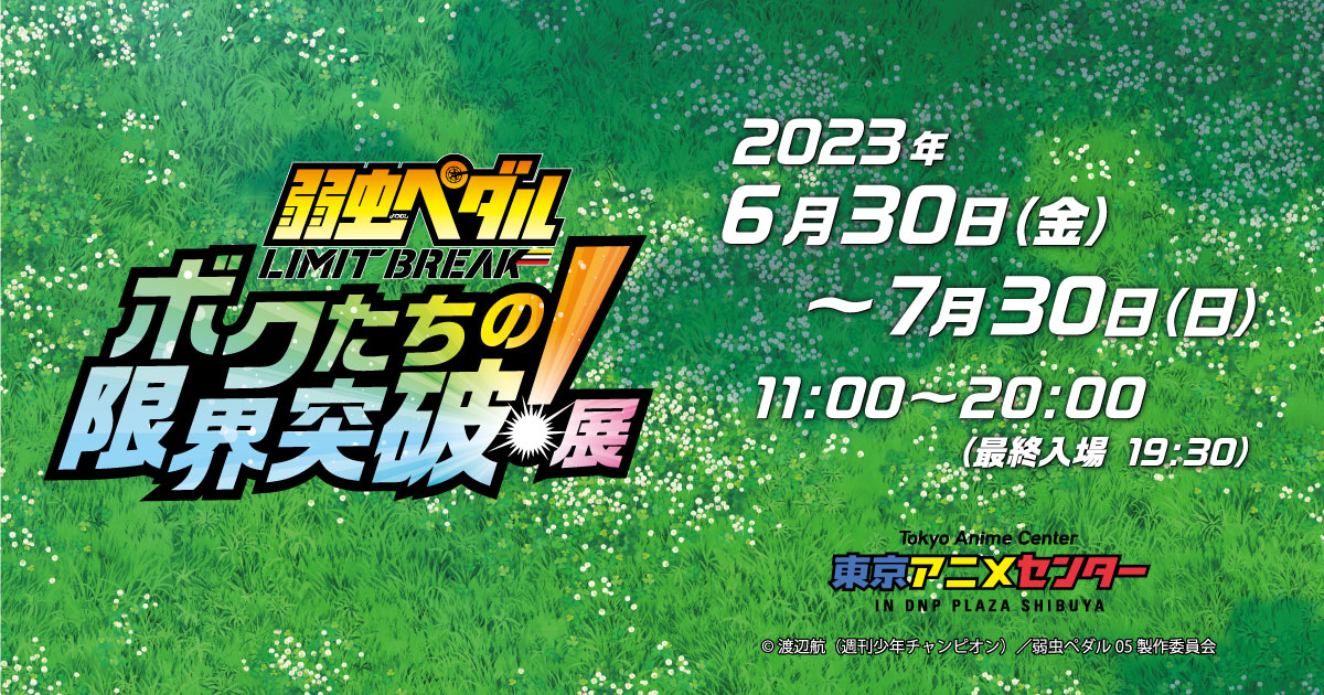 TVアニメ「弱虫ペダル LIMIT BREAK」ボクたちの限界突破！展 | 東京