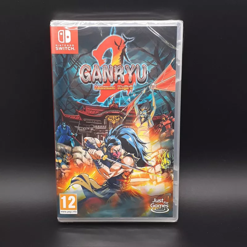 GANRYU 2 Nintendo Switch Euro Game n EN-FR-ES-DE-IT-JP Neuf