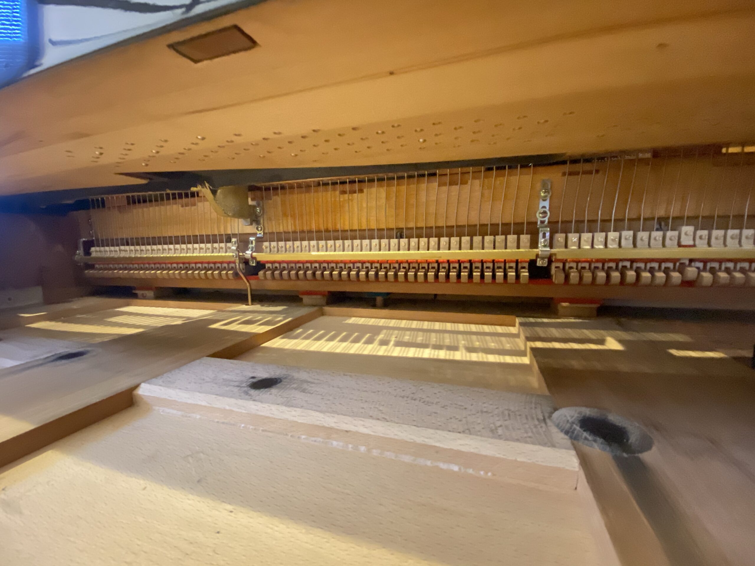 ヤマハC3 2本ペダルから3本に変更