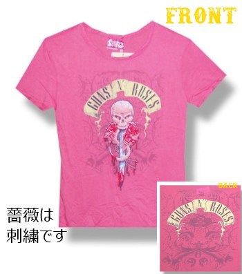 Guns N'Roses】ロックTシャツ レディース バンドTシャツ レディース