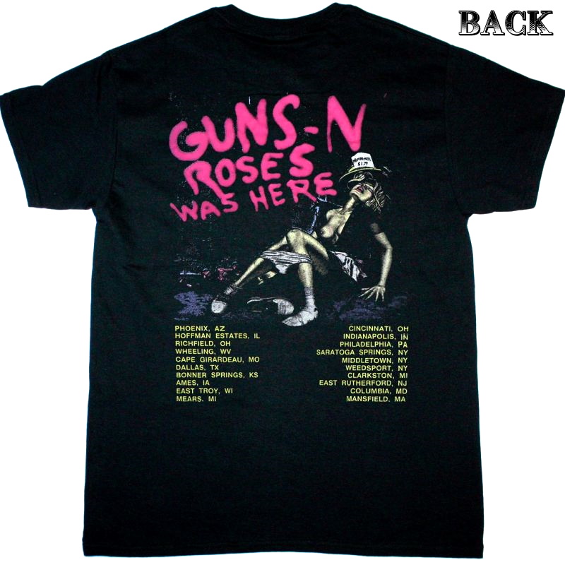 Guns N'Roses】ロックTシャツ メンズ バンドTシャツ メンズ Guns N
