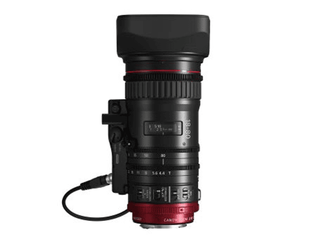 レンタル]Canon CN-E18-80mm T4.4 L IS KAS S グリップつき | シネマ