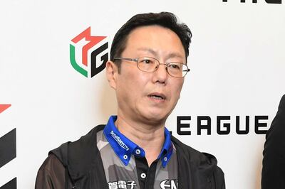 Mリーグセガサミーの監督近藤誠一のサイン Mリーグセガサミーの監督