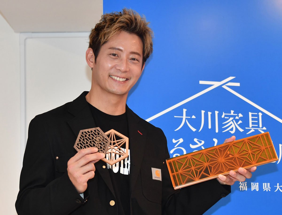 EXILE黒木啓司が組子細工をプロデュース 今年の一文字は「愛」と