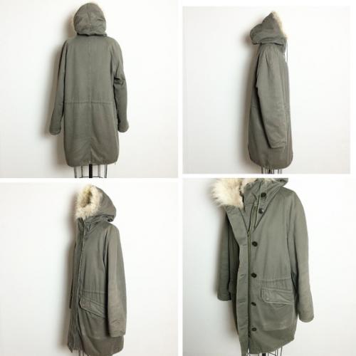 Yves Salomon】イヴ サロモン ARMY ファー付モッズコート｜中野区野方