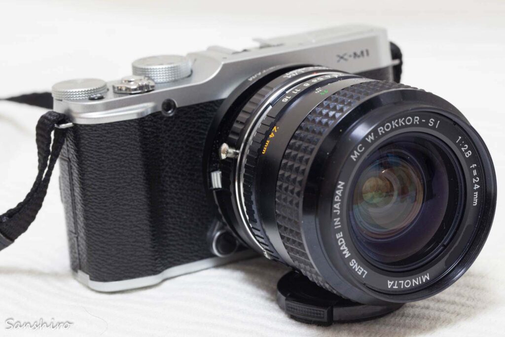MINOLTA MC W.ROKKOR-SI 24mm F2.8 － ミノルタ MC W.ロッコール 24mm F2.8