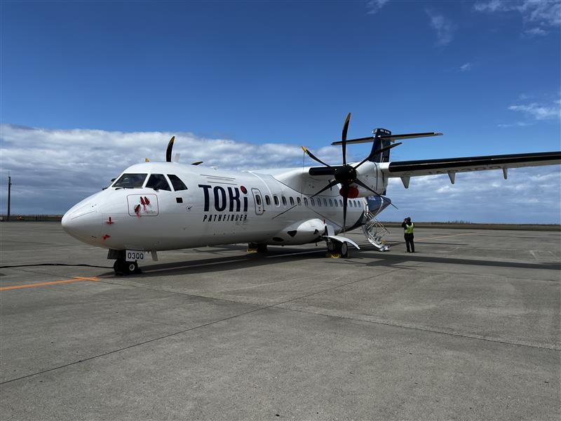 トキエア3号機「ATR42‐600」、ローカルフライト実施のお知らせ