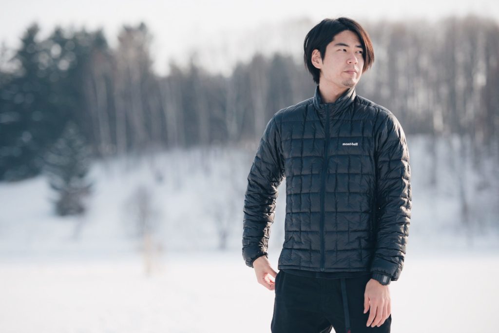 軽くて温かいミニマルなダウンジャケット「mont-bell プラズマ1000