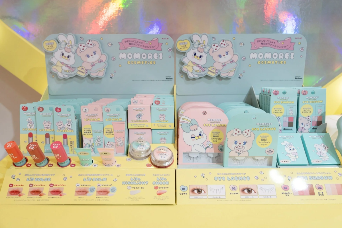 韓国人気キャラクターMOMOREI初のコスメシリーズ「MOMOREI COSMETICS