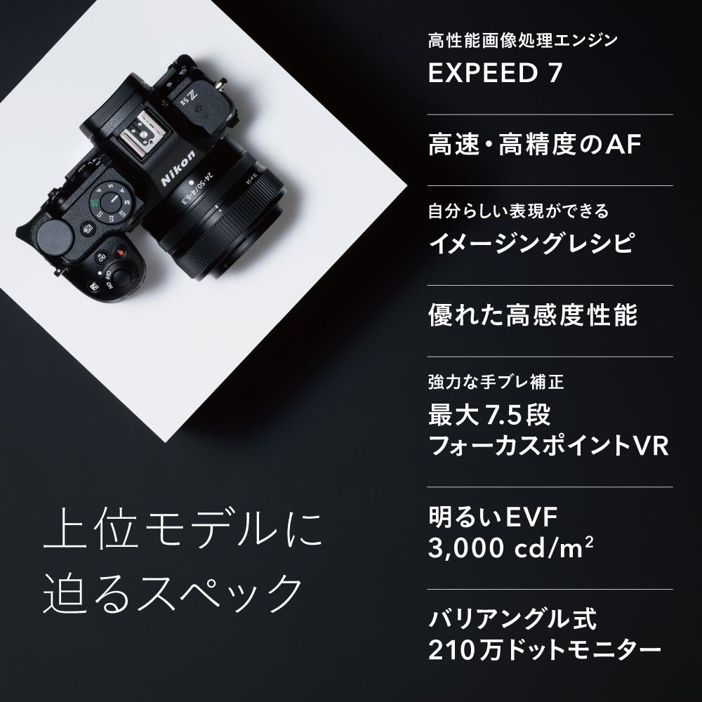 ニコン Z5II 24-50 レンズキット – トキワカメラ