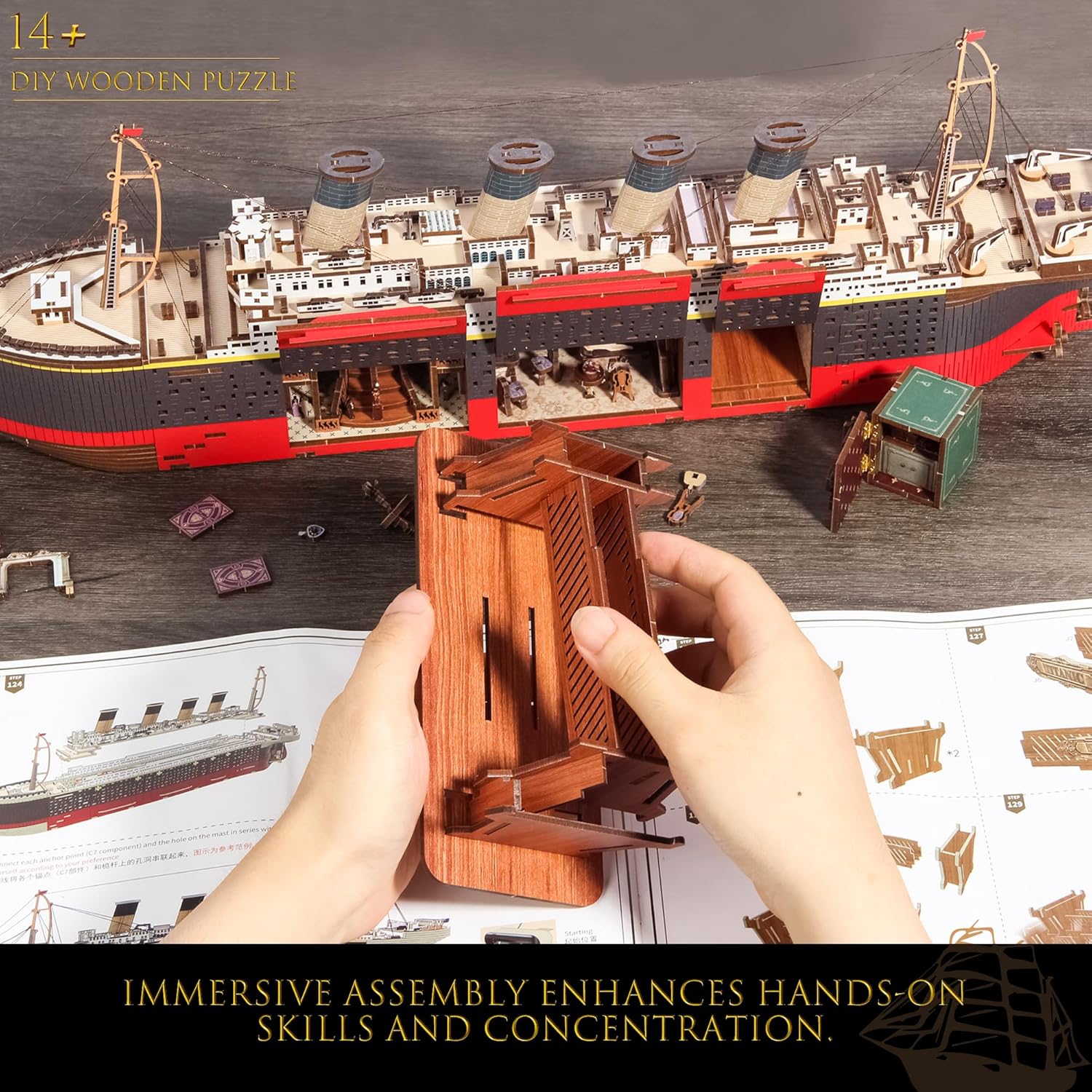 Titanic 3D Wooden Puzzles