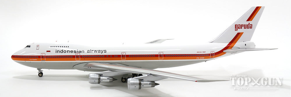 JFox Models 747-200 ガルーダ・インドネシア航空 80年代 PK-GSE 1/200