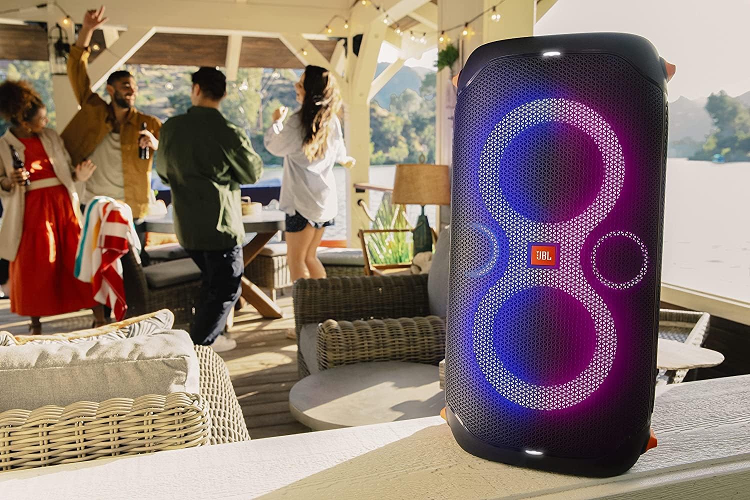 JBL PartyBox 110 Portable Party Speaker with 160W Powerful Sound