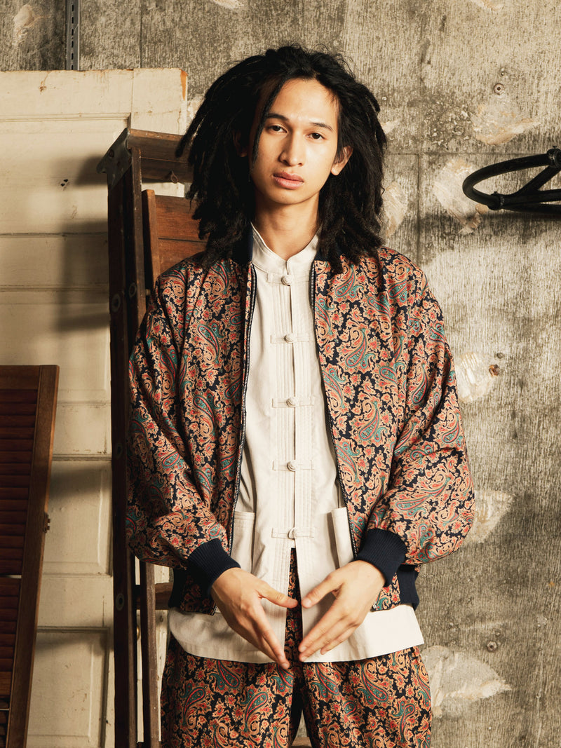 Backers ペイズリー柄 リバーシブル ジャケット – 古着屋Top of the