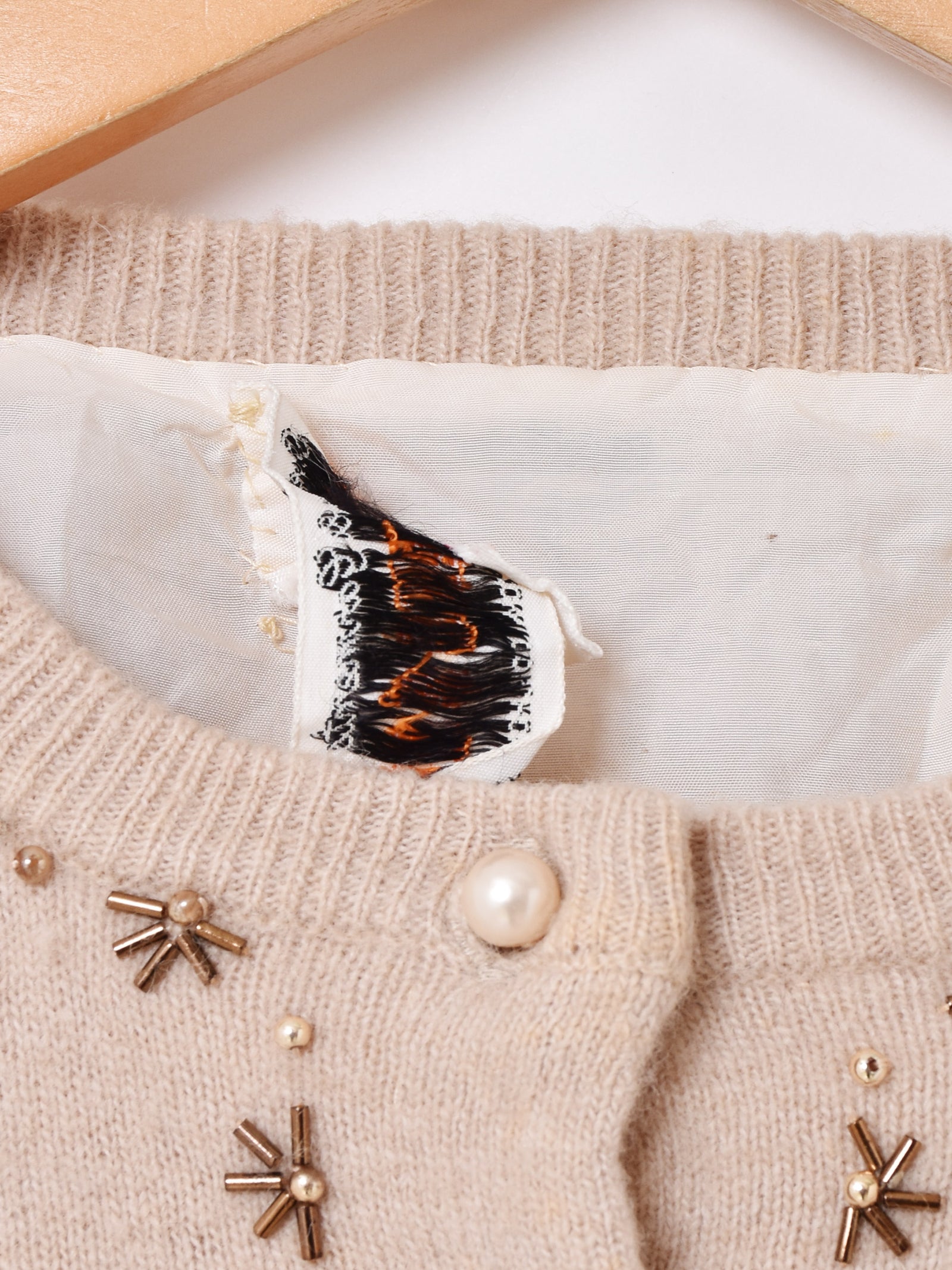 50's〜60's ビーズ刺繍 カーディガン – 古着屋Top of the Hillのネット