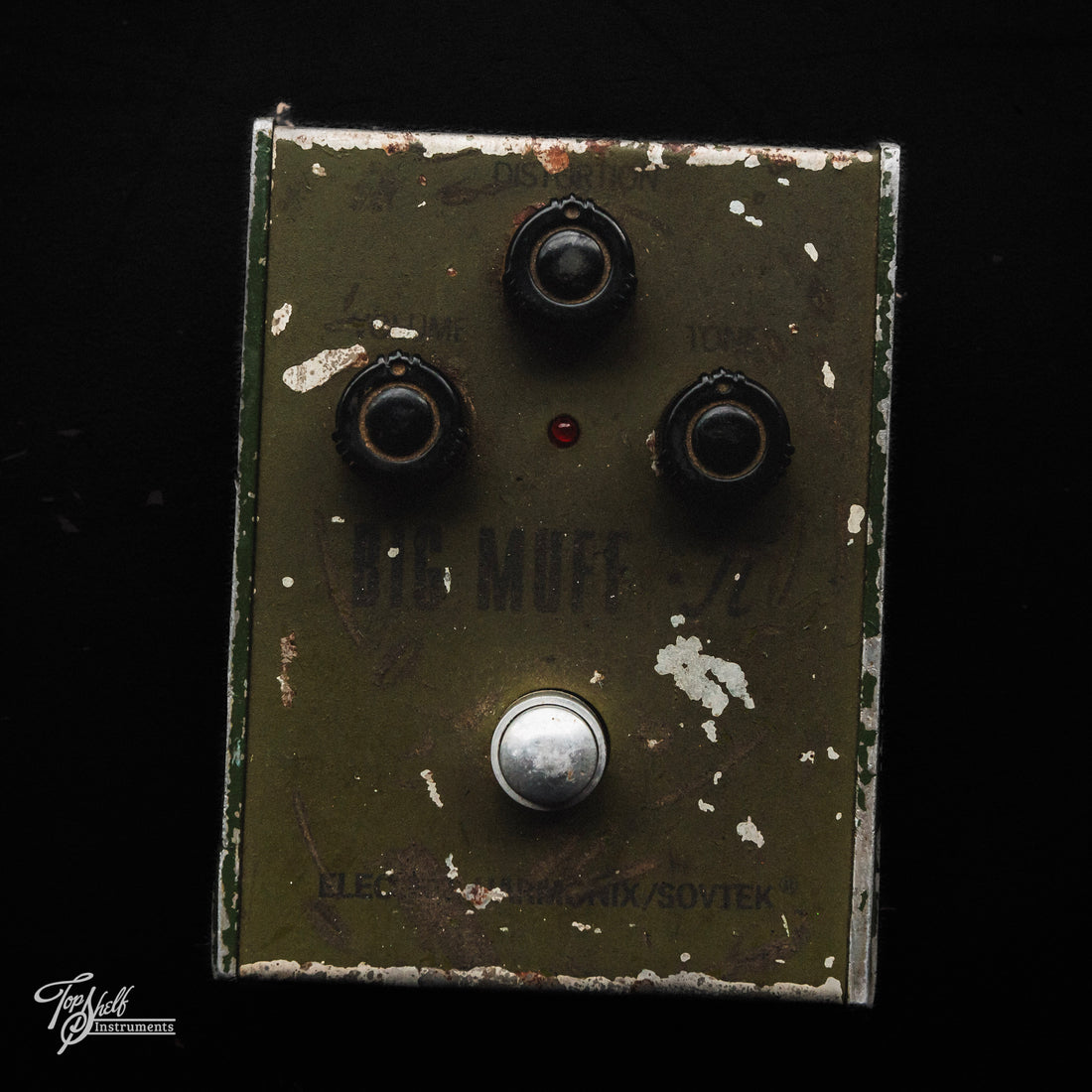 Electro-Harmonix Big Muff Pi v7 'Tall Font' Green Russian Fuzz