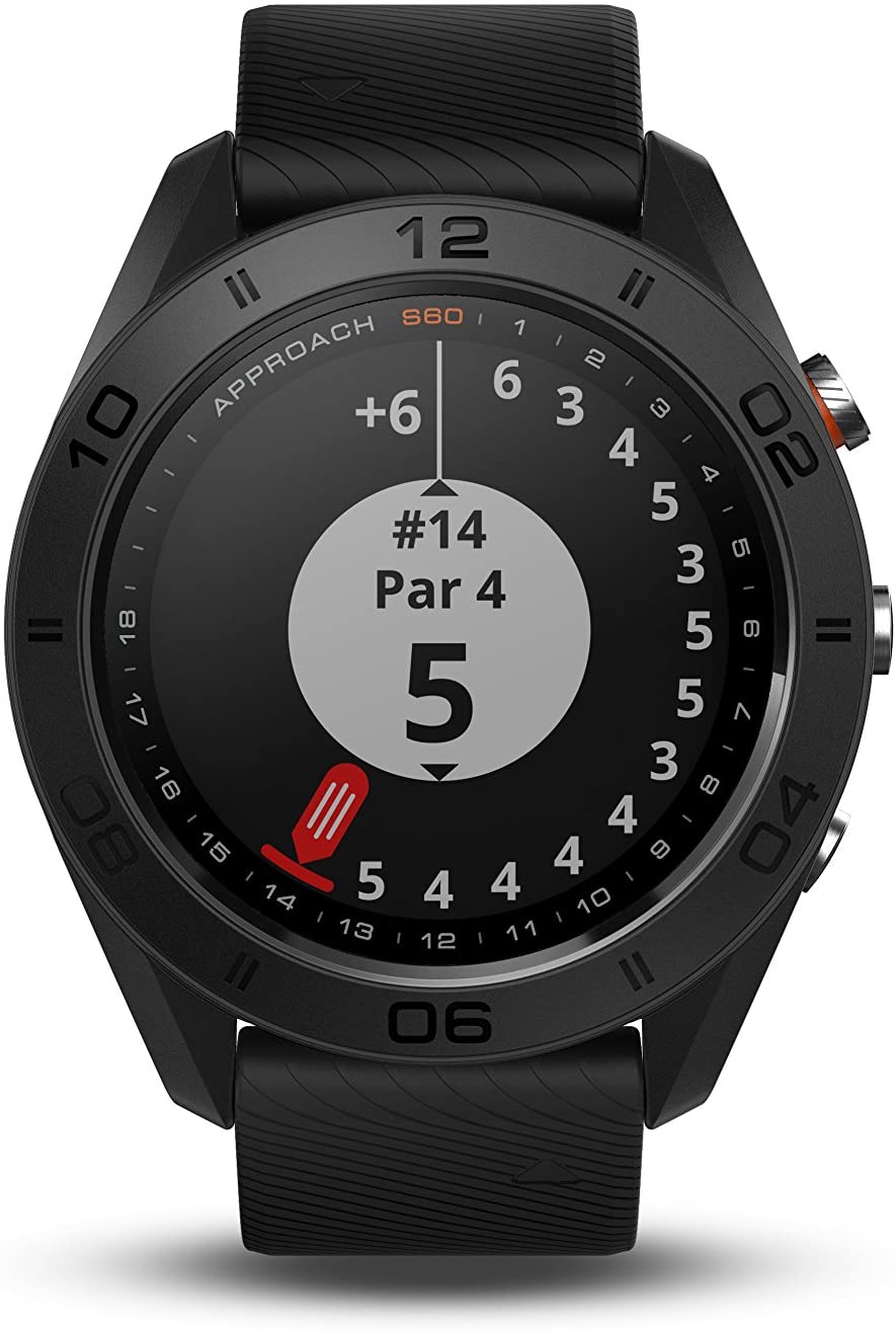 Garmin Approach S60 Premium GPS Golf Watch, Black – topsportsdr