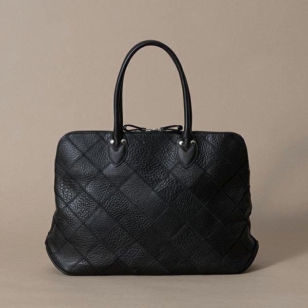 TRION トライオン トートバッグ PANEL ボストントート（シボ革