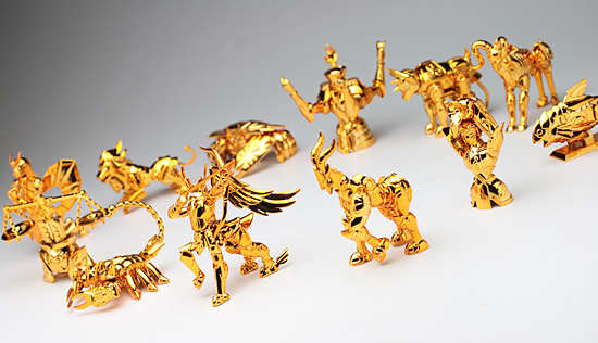 とろ＋ひまつぶし | 聖闘士聖衣神話APPENDIX：黄金聖衣オブジェセット