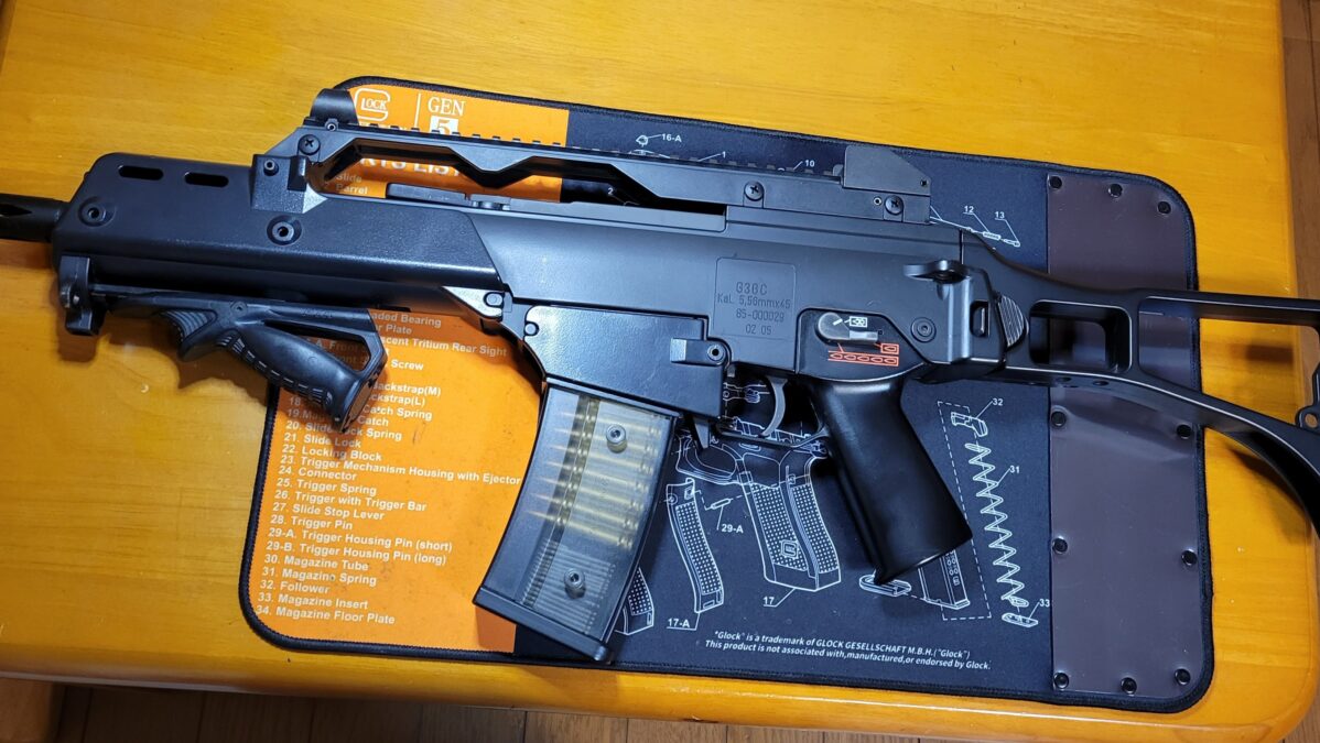 東京マルイ スタンダード電動ガン G36C 分解、デチューン① | 分解改造