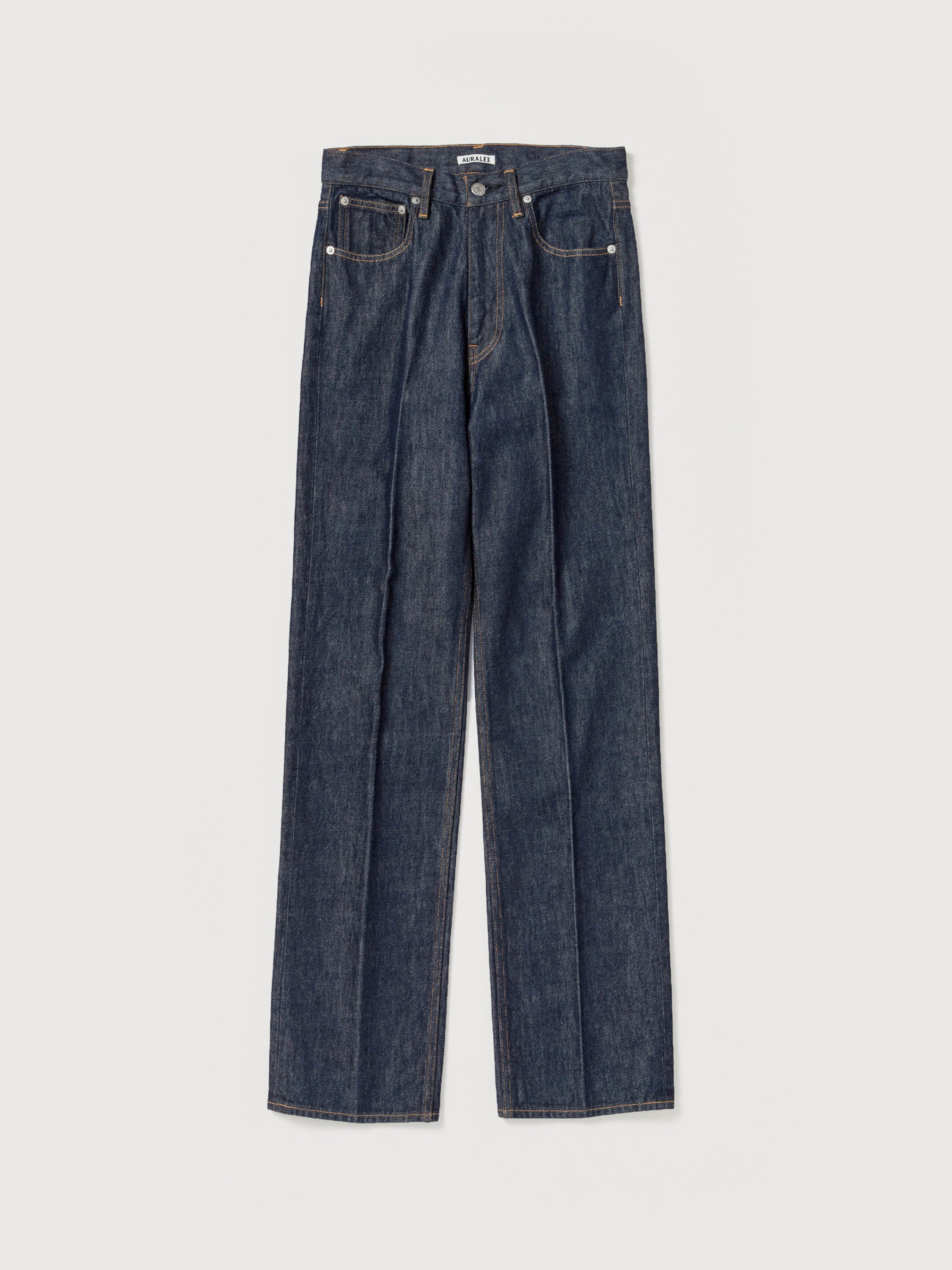 Auralee Hard Twist Denim 5p Pants - Indigo – Totem Brand Co.
