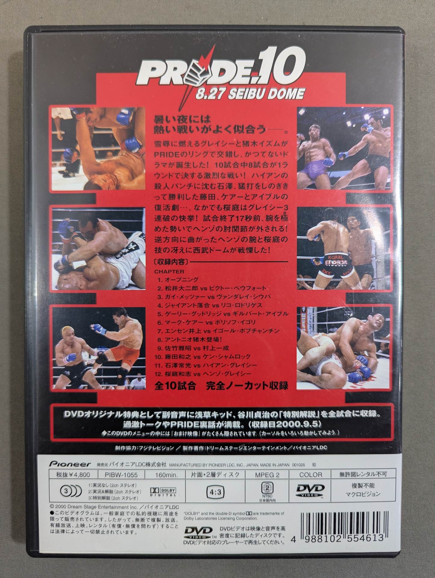 PRIDE.10 ☆桜庭マジック☆ – 闘道館