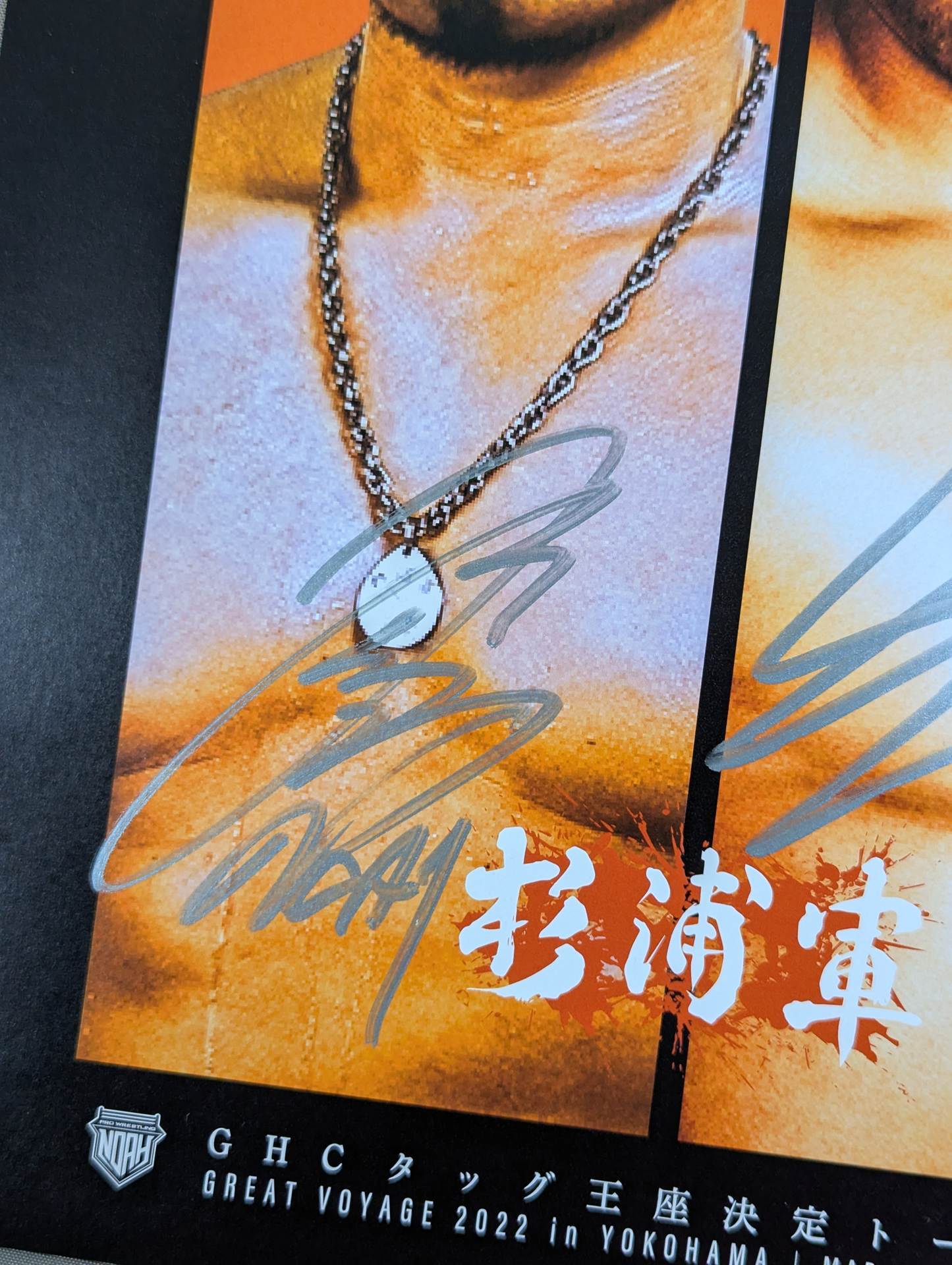 杉浦貴＆鈴木秀樹 直筆Wサイン入りポートレート① – 闘道館