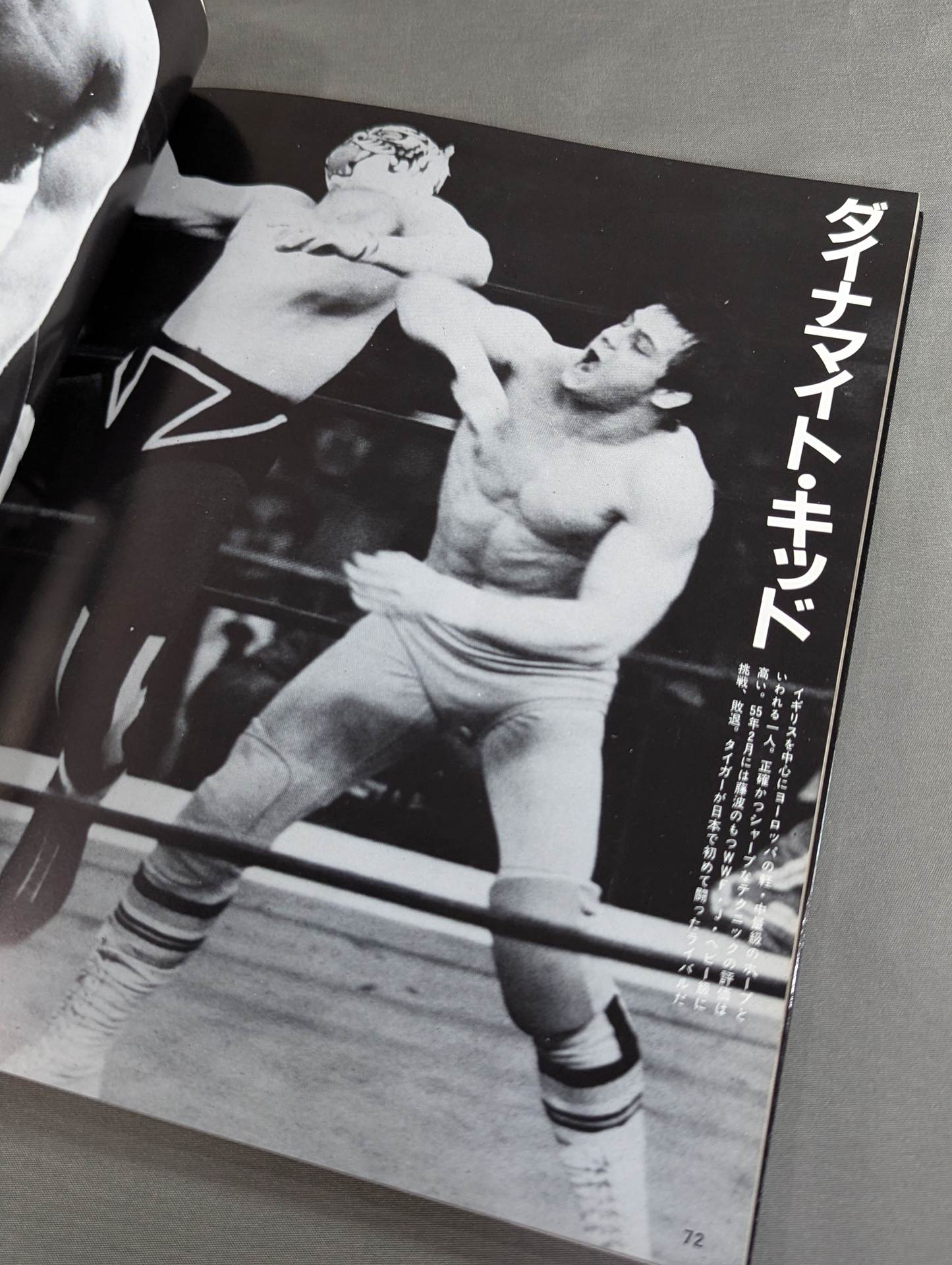 タイガーマスク写真集 テレビ朝日ゴールデンアルバム – 闘道館