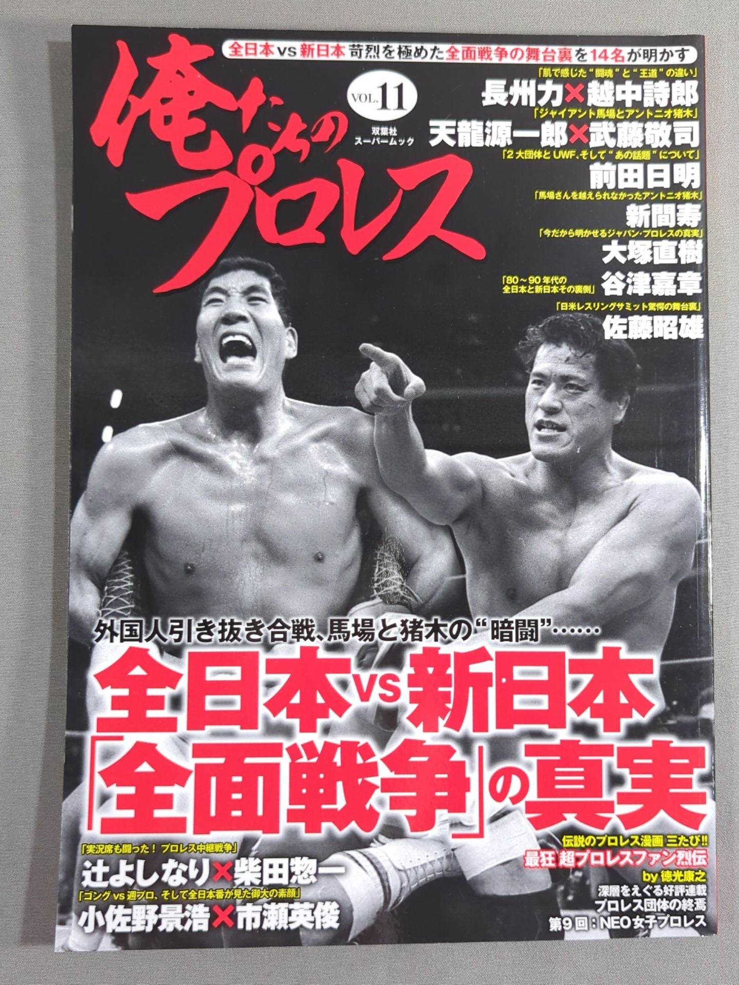 俺たちのプロレス VOL.11 「全日本vs新日本」苛烈を極めた全面戦争の