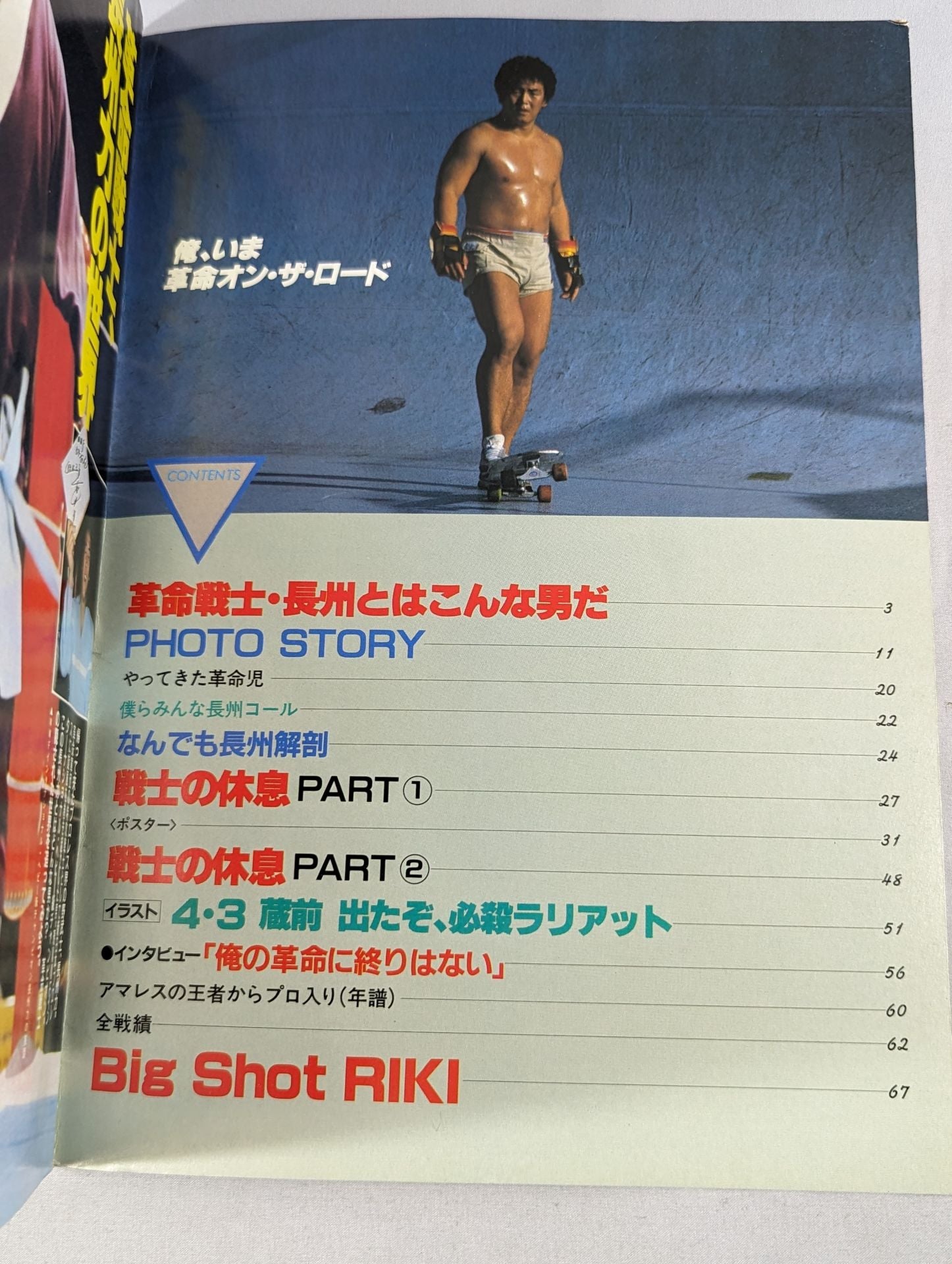 プロレスアルバム32 革命戦士 長州力 – 闘道館