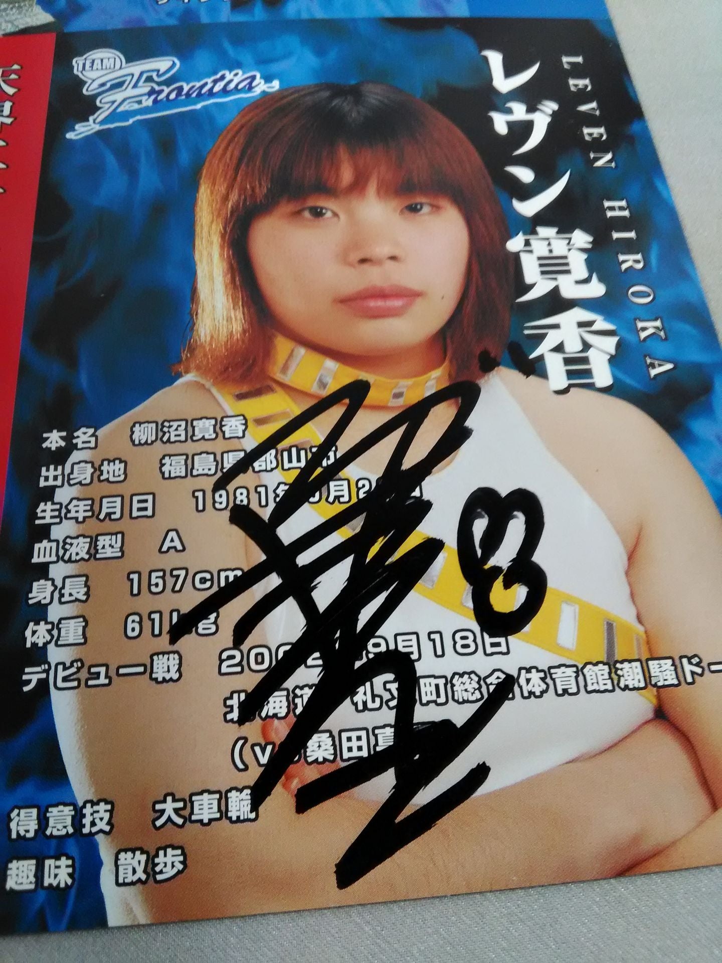 3選手直筆サイン入り】LLPW / 2003 OFFICIAL GUIDE BOOK – 闘道館