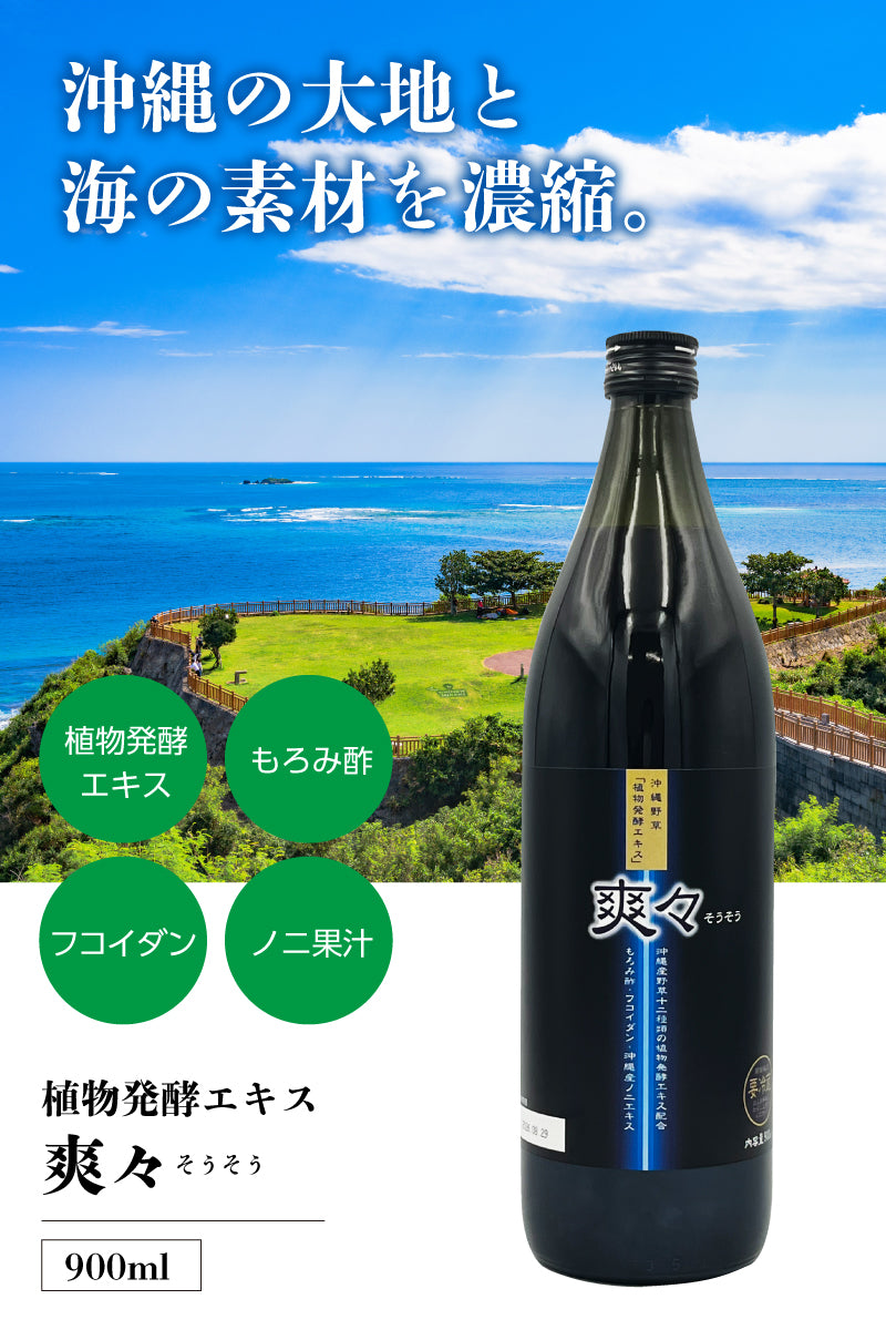 金秀バイオ 爽々（そうそう） 900ml×1本｜植物発酵エキス – 東和バイオ