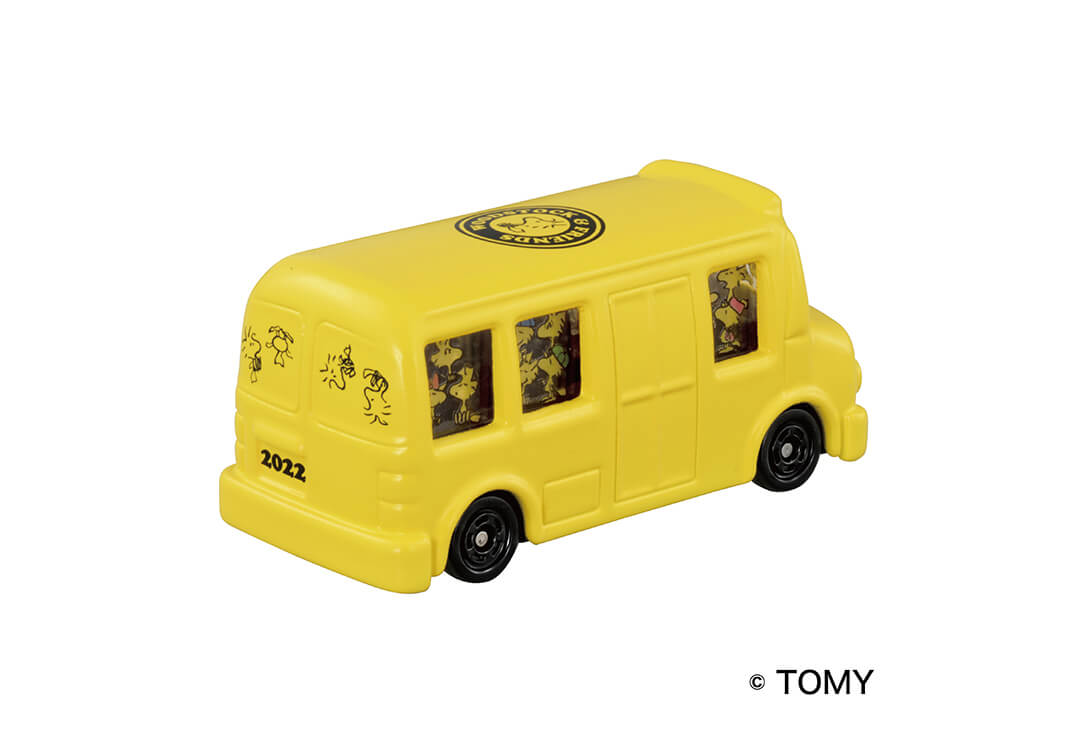 スヌーピータウン限定トミカ22 ウッドストックバスミニカー