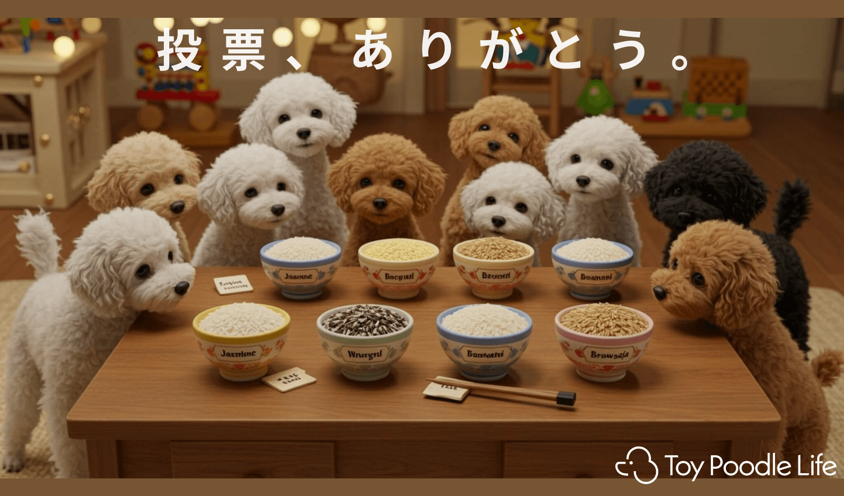 結果発表】プードル専用「食いつきアップふりかけ」、商品化される