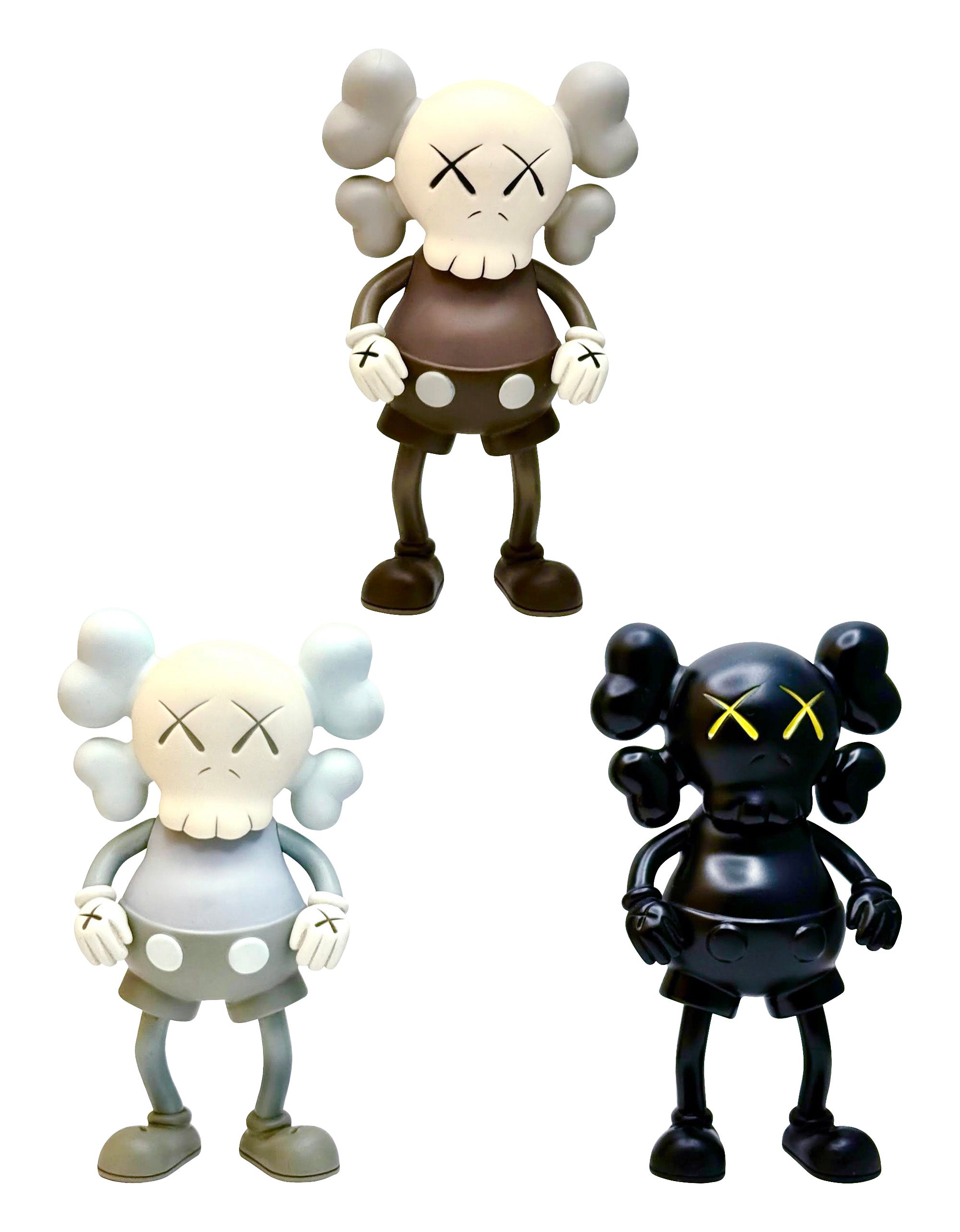 KAWS - Companion Hectic Set of 3, 1999 – TOY TOKYO