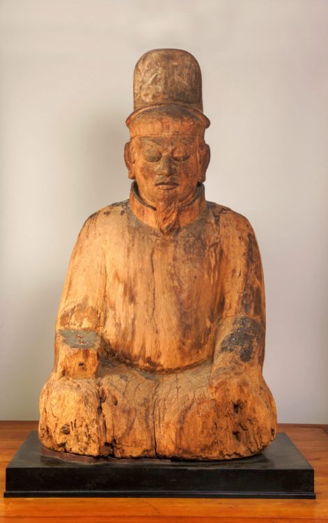 木造男神坐像 | 文化遺産検索 | とやまの文化遺産