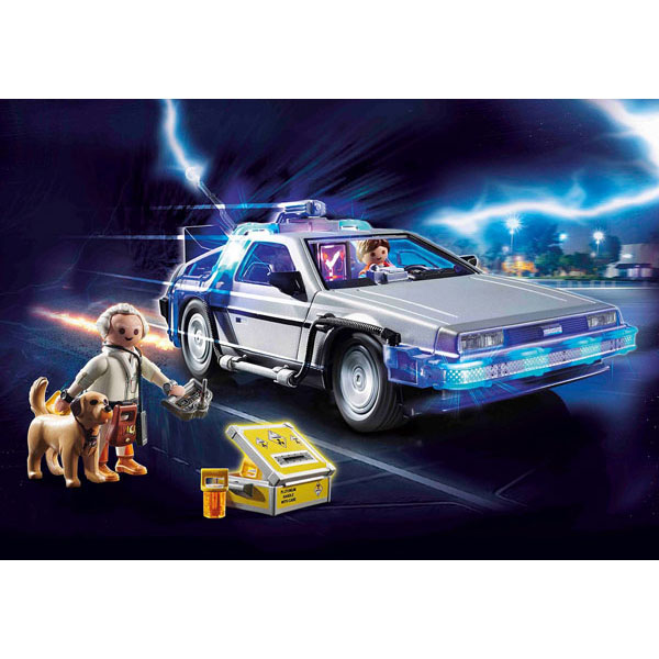 バック・トゥ・ザ・フューチャー】プレイモービル『デロリアン』知育