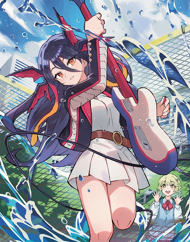 デュエマ】デュエル・マスターズTCG 神アート『DMART-23 ドラゴン娘の