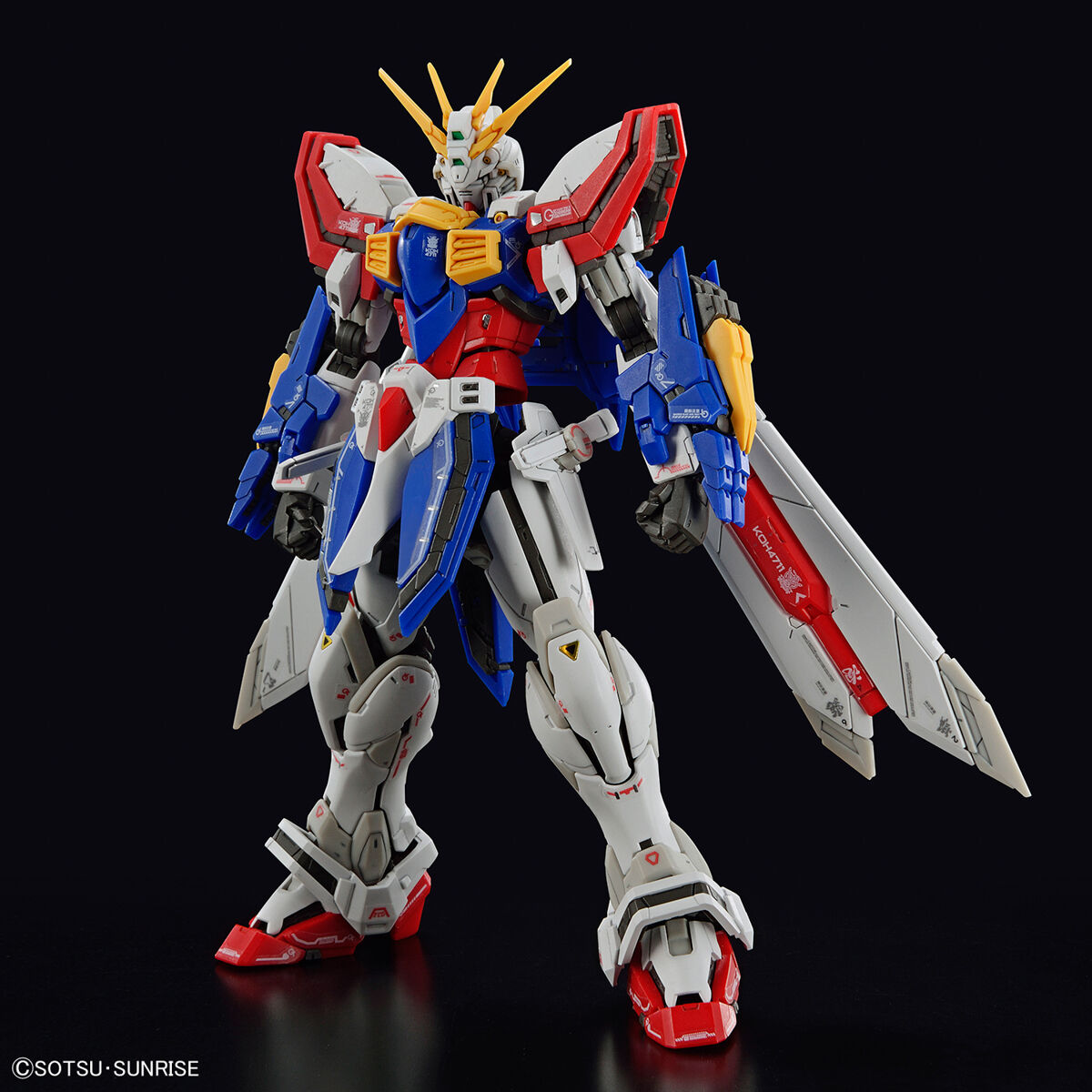 ガンプラ】RG 1/144『ゴッドガンダム』機動武闘伝Gガンダム プラモデル