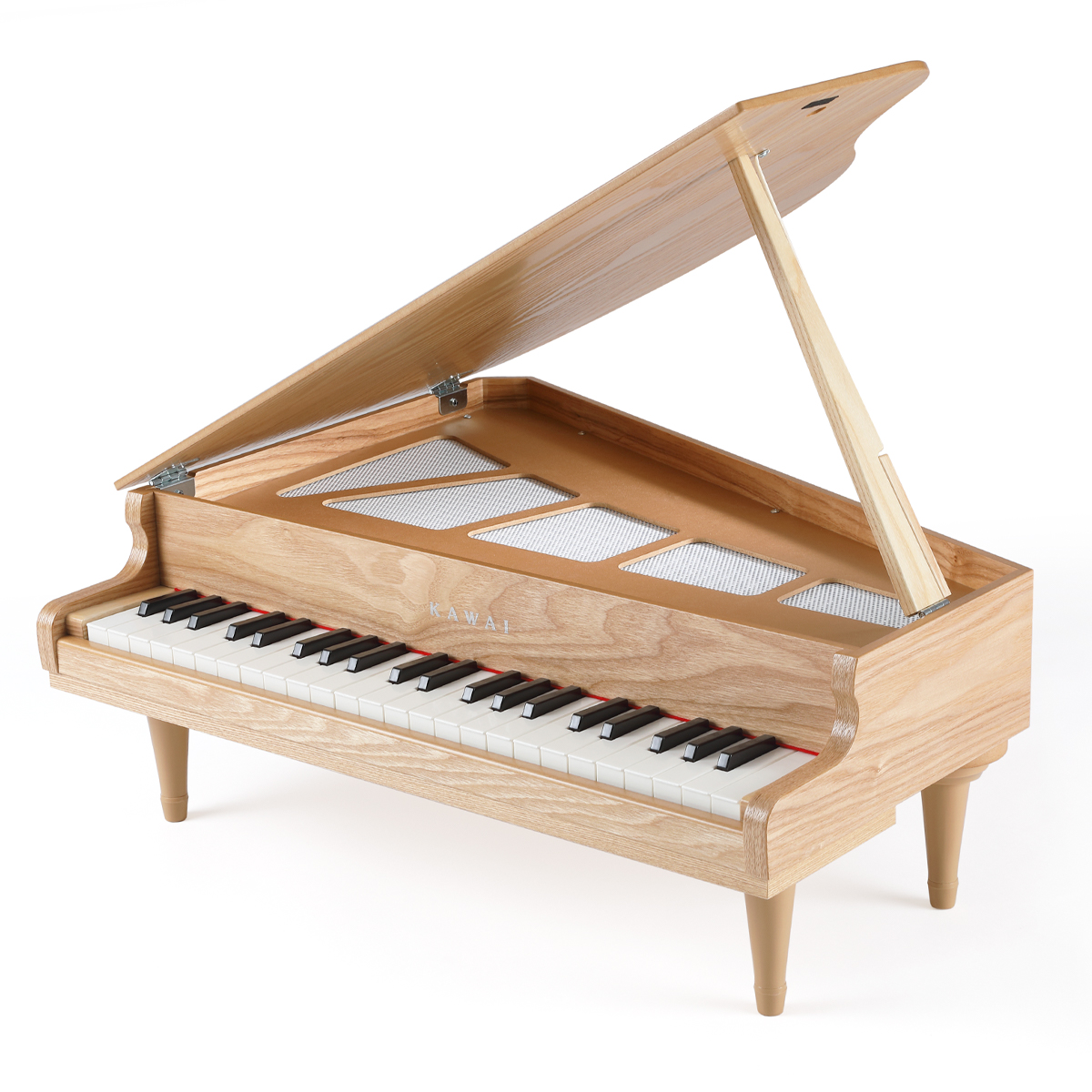 公式】グランドピアノGP44 ナチュラル 1244【カワイミニピアノ】