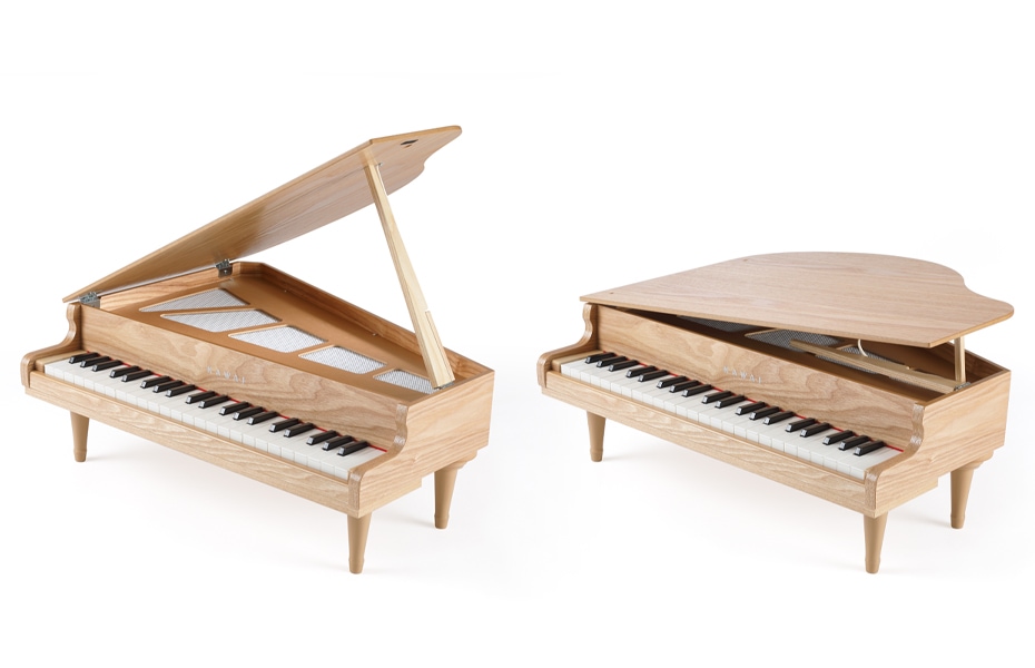 公式】グランドピアノGP44 ナチュラル 1244【カワイミニピアノ】