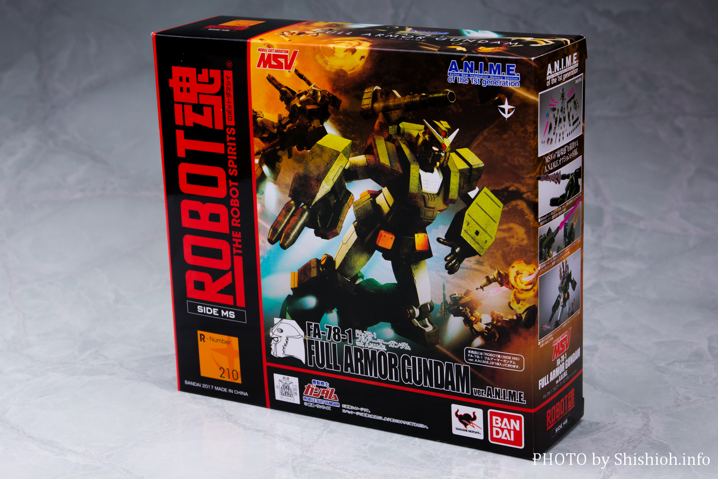 レビュー】ROBOT魂〈SIDE MS〉FA-78-1 フルアーマーガンダム ver