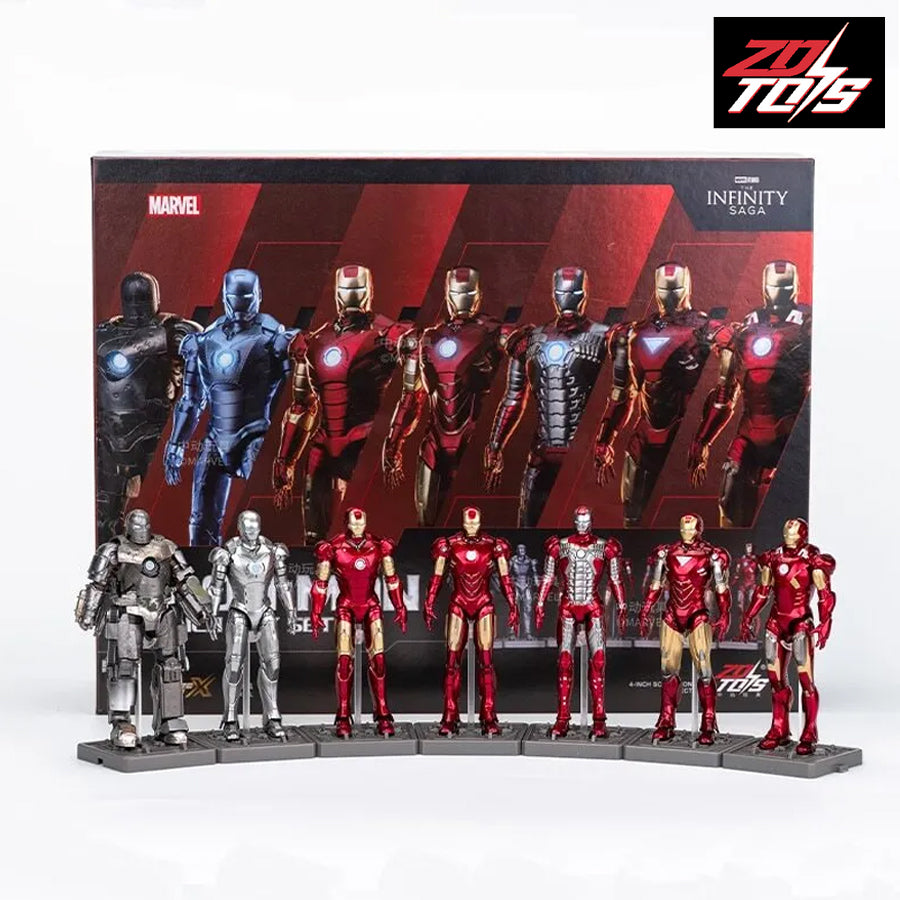 MCU Iron Man MK IV 4-Inch Hall of Armors, Marvel Officially