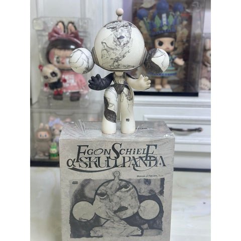 MEGA α SKULLPANDA Egon Schiele 400% Limited Figurine – TOYSEZ